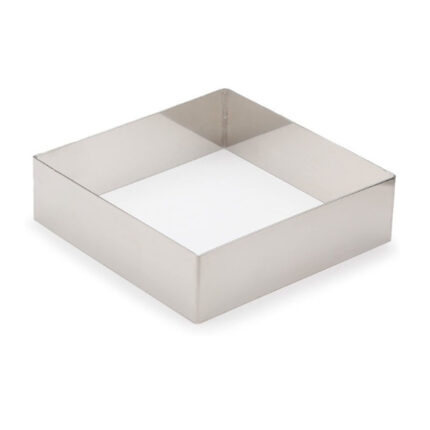 MOLDE ARO CUADRADO 20X20 INOX 18/10 REF. 68240