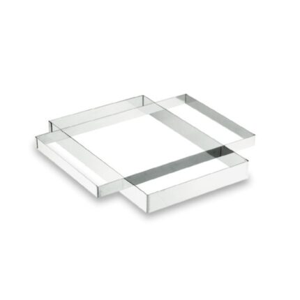 MARCO RECTANGULAR PARA BANDEJA 30X40X3 INOX 18/10 REF. 68043