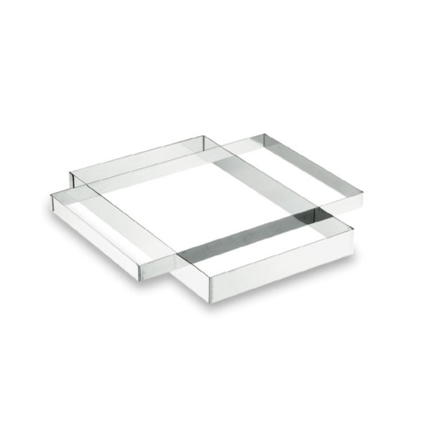 MARCO RECTANGULAR PARA BANDEJA 30X40X3 INOX 18/10 REF. 68043