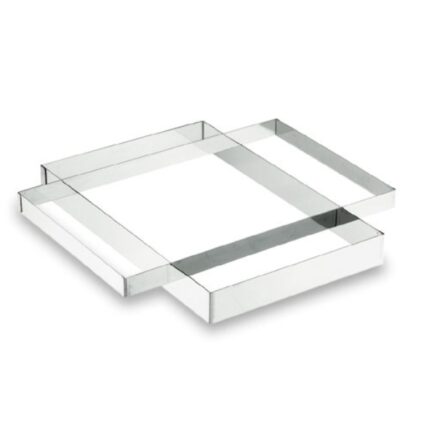 MARCO RECTANGULAR PARA BANDEJA 40X60X5 INOX 18/10 REF. 68061