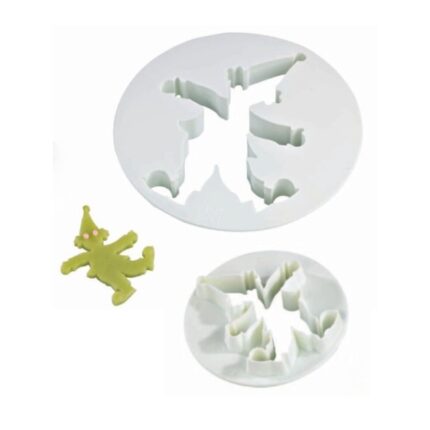 SET 2 CORTADORES FONDANT PAYASITO MAFTER 431011