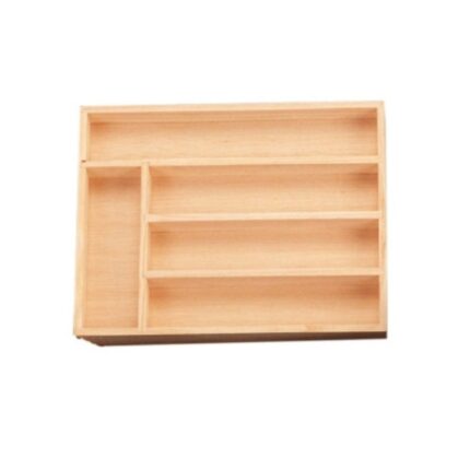 CUBERTERO MADERA 5 COMPARTIMENTOS INALSA