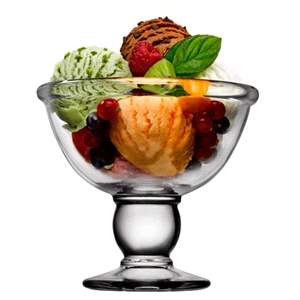 COPA HELADO MODELO ICECREAM CUB C/6 UNIDADES