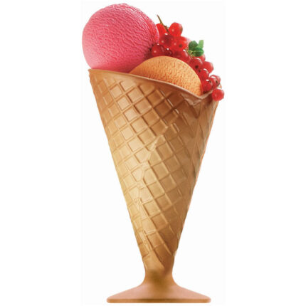 COPA HELADO GELATO MODELO BISCOTTO DESSERT 27CL C/6 UNIDADES