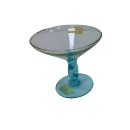 COPA HELADO FANTASIA CON PIE AZUL 35CL