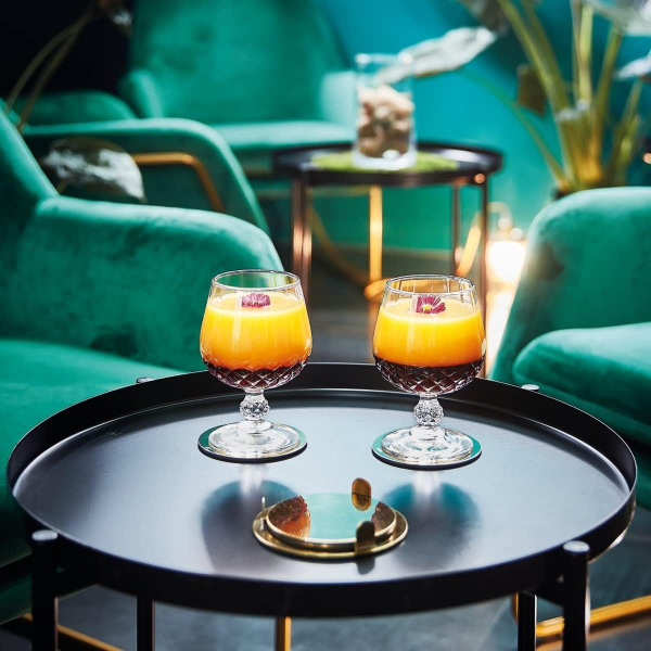 ESTUCHE 6 COPAS COÑAC MODELO LONGCHAMP CRISTAL D'ARQUES - Imagen 2