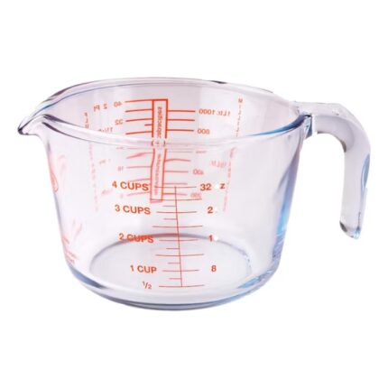 JARRA MEDIDORA CRISTAL 1000CC SERIGRAFIADA ARCUSINE