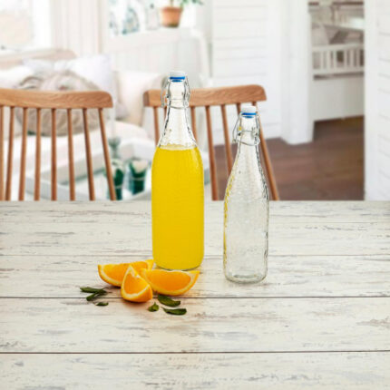 BOTELLA GALA TRANSPARENTE VIDRIO QUID 0,5L