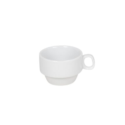 TAZA DESAYUNO PORCELANA 250CL MODELO ALBA REF. 01S0314 P/2 UNIDADES