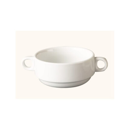 TAZA CONSOME PORCELANA 250CL MODELO FINNES REF. 01S0256 E/6 UNIDADES