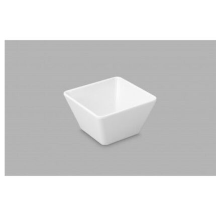 ENSALADERA CUADRADA MELAMINA BLANCA 13X13X7 REF. 7669032