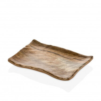 FUENTE RECTANGULAR MELAMINA PIZARRA 19X13 REF. 4630 (30019 SIERRA)