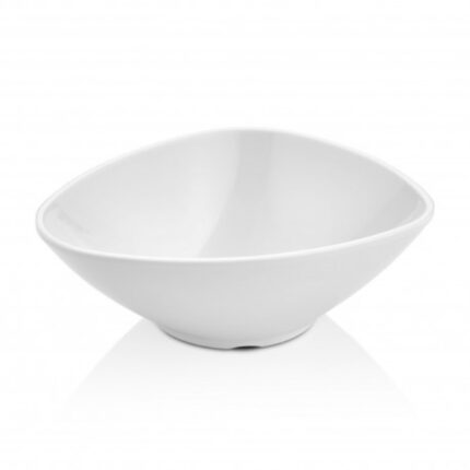 ENSALADERA OVAL MELAMINA 18X14 REF. 4614 (6318 BLANCO)