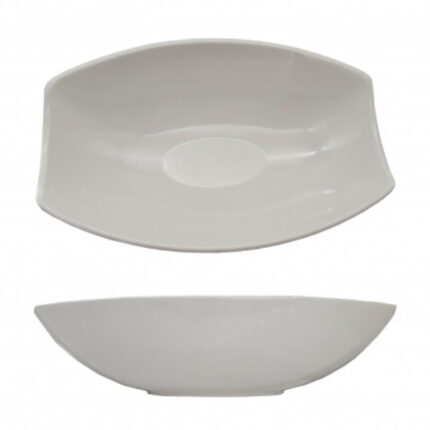 ENSALADERA OVAL MELAMINA BLANCA 31X20X7 153120CW REF. 4735