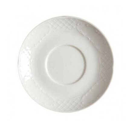 PLATO TE/DESAYUNO/CONSOME MODELO AUGUSTA/ FLORA P/6 UNIDADES