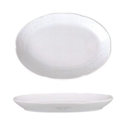 FUENTE OVAL PORCELANA 36CM MODELO AUGUSTA REF. 6494