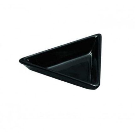RABANERA APERITIVO TRIANGULAR NEGRA 12CM REF. 01S0225