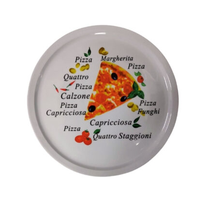 PLATO PIZZA DECORADO 30CM