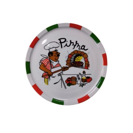 PLATO PIZZA DECORADO 30CM 5045