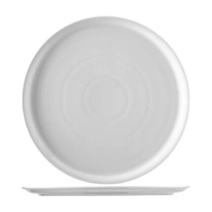 PLATO PIZZA PORCELANA 30 CM BLANCO PORVASAL