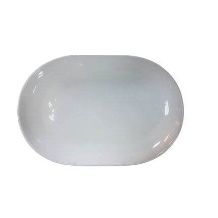FUENTE OVAL PORCELANA 32.5 X22 MODELO HOSTELCO CIM REF. 6195