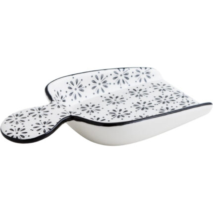 PALA PICOTEO GRES 18X10 BLACK & WHITE