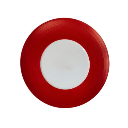 PLATO PORCELANA NILO ROJO 31CM