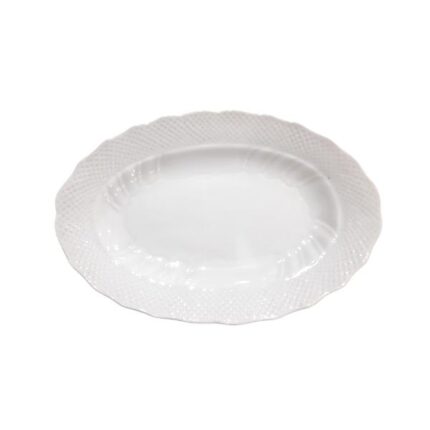 FUENTE PORCELANA OVAL MODELO "ETNIA" 23X15 CM REF. 2222B