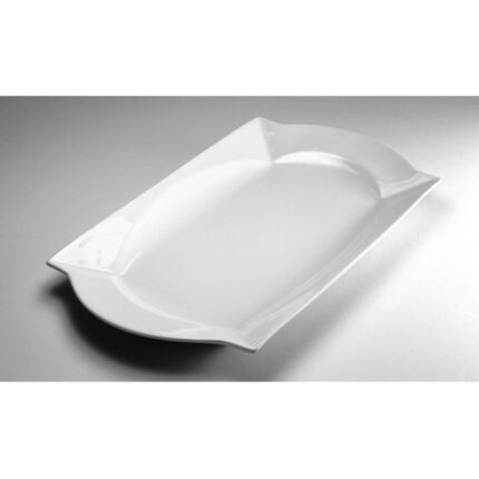BANDEJA PORCELANA RECTANGULAR 38X21 REF. 1303B