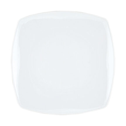 PLATO PORCELANA PRESENTACION 30CM CUADRADO MODELO STILO D000105