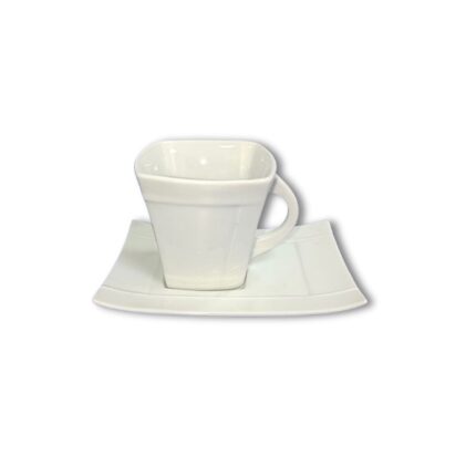 JUEGO DE TAZA CAPUCCINO 18CL CON PLATO  MODELO APSARA 1684B