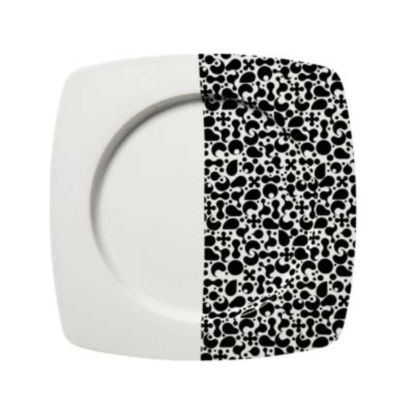 PLATO PRESENTACION PORCELANA 32X32 ARENAS POP