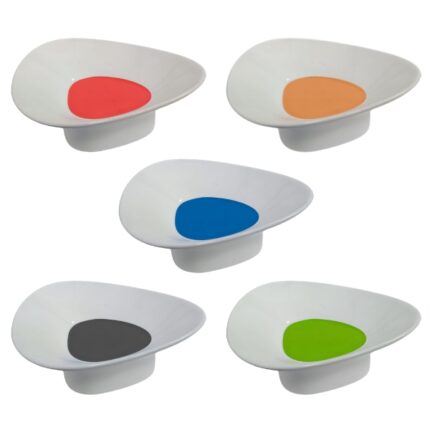 BOLET PORCELANA BASE COLOR PEQUEÑO