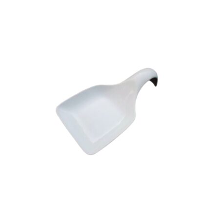 PLATO PORCELANA DEGUSTACION MODELO ZEUS CON ASA 21X12X5`5 REF. 1600B