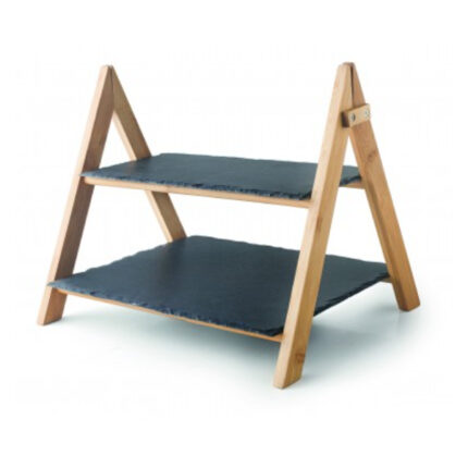 SOPORTE EXPOSITOR RECTANGULAR PIZARRA REF. 61233