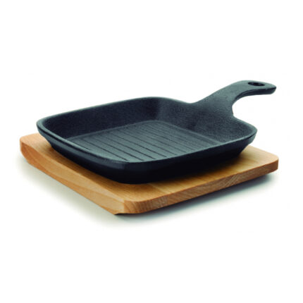 MINI GRILL RECTANGULAR C/ASAS 21X13'5X2'5 MAGMA REF. 25876