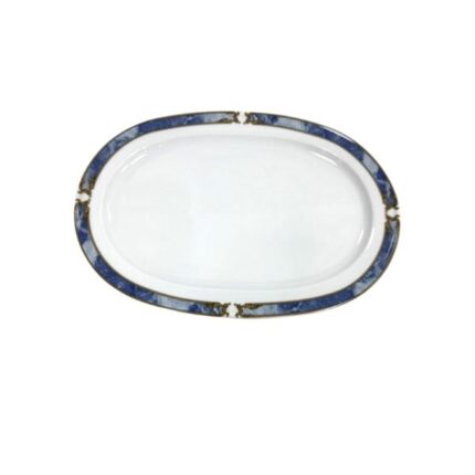 FUENTE OVAL 33CM SERIE 3000 DECORADO MARMOLINA