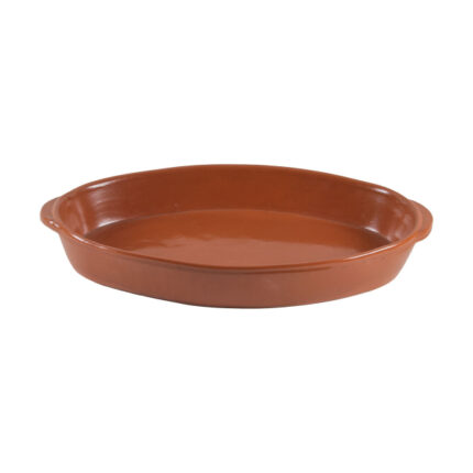 CAZUELA BARRO OVAL 55X32