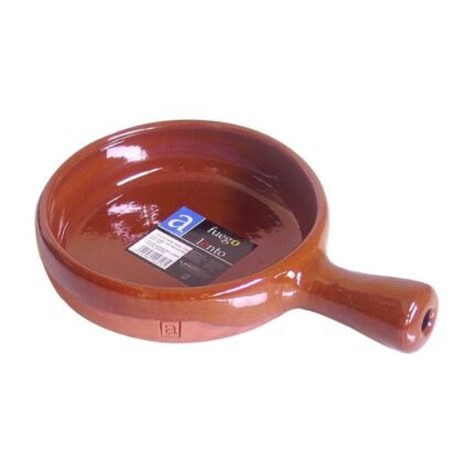 SARTEN BARRO LLANA 20X8 (FUEGO LENTO)