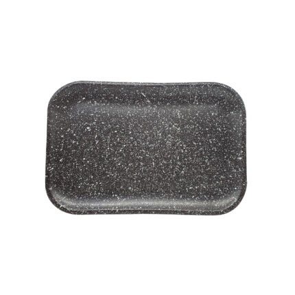 FUENTE PIEDRA RECTANGULAR LLAMA JASPEADA  PUNTAS CURVAS 35X23X15 REF. 4698