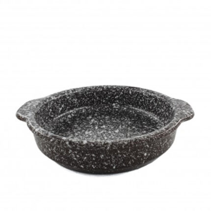 CAZUELA LLAMA  16CM JASPEADO PIEDRA REF. 4871