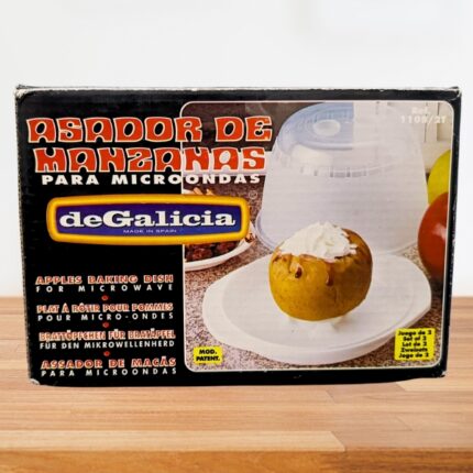ASADOR DE MANZANAS PARA MICROONDAS JUEGO 2 UNIDADES