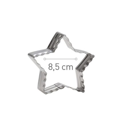 CORTA PASTA RIZADO INOX ESTRELLA