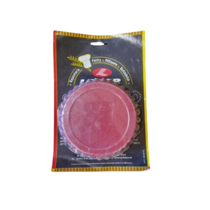 PACK MOLDES RIZADO ANTIADHERENTE PASTEL 14CM P/6 UNIDADES REF. 68113