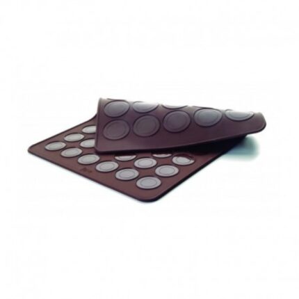 MOLDE MACARONS DOBLE 39X29  (30 macarons de 5 o 48 macarons de 4) REF. 66753