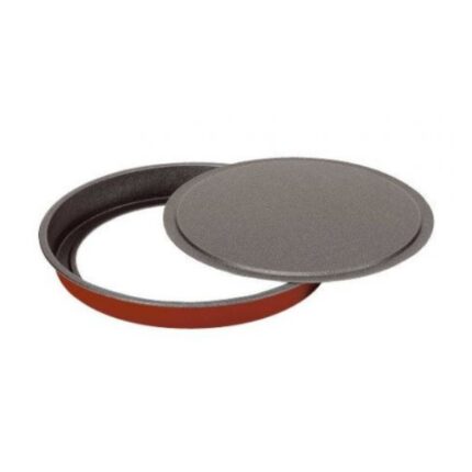 MOLDE TARTA MANZANA BAJO DESMONTABLE ACERO TEFLON-2 29CM