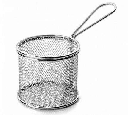 CESTILLO FREIDORA REDONDO C/ASA 10X8 INOX REF. 7439030