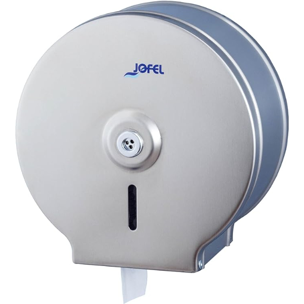 PORTARROLLOS HIGIENICO INOX MEDIANO