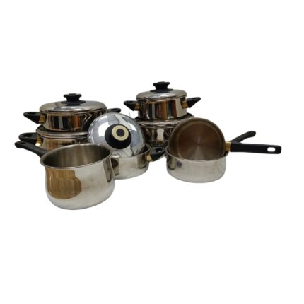 BATERIA 8 PZAS INOX 18/10 MARCA MAGEFESA