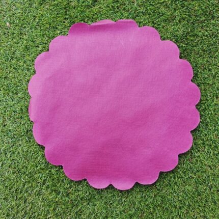 BLONDA NOWOTEX FORMA REDONDA BURDEOS P/25 UNIDADES